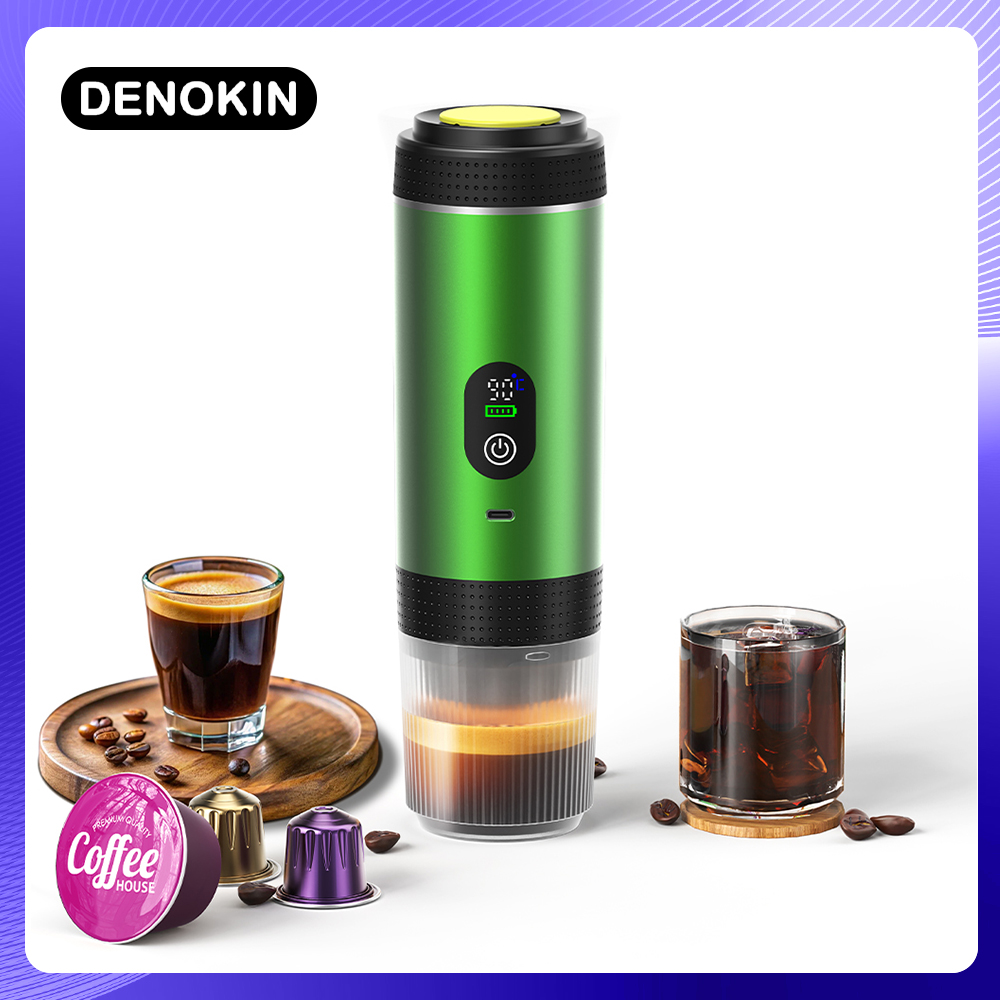 Coffee Equipment Machine - DENOKIN 3-in-1 Capsule Coffee Maker With
