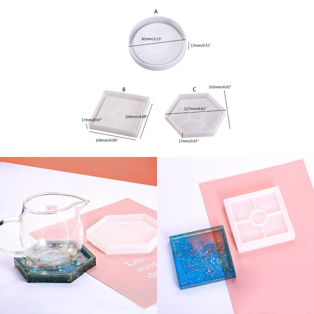 Coffee Equipment Tray - Khuôn lót ly bằng nhựa Epoxy