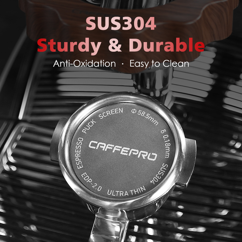 Caffeepro Espresso Puck Screen - đánh giá và giá Puck Screen Mesh