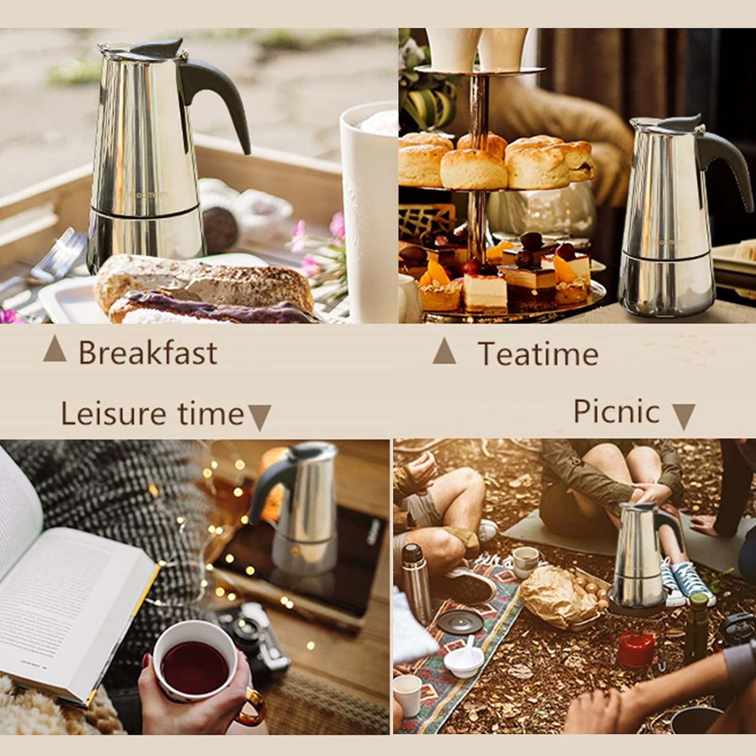 4/6/9 ly Moka nồi Caffe máy Es - đánh giá và giá Coffee Equipment Machine